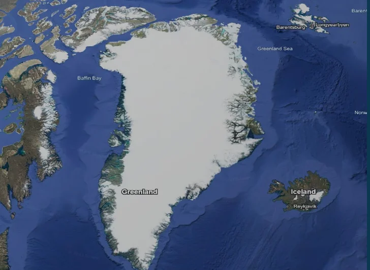 Greenland Map